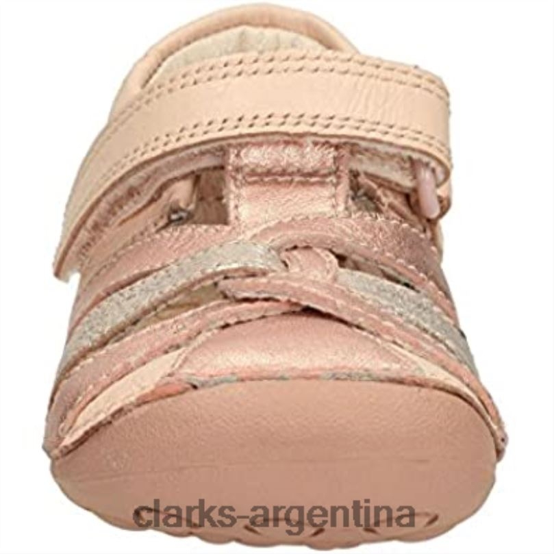 Clarks niños 2FZPZ390 zapatos niña 2 niño little mae rose gold clarks