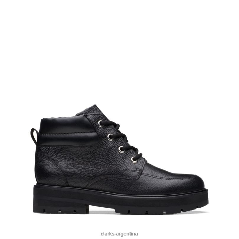 Clarks niños 2FZPZ5731 clarks prague de cuero negro con cremallera cuero negro antiguo cuero negro