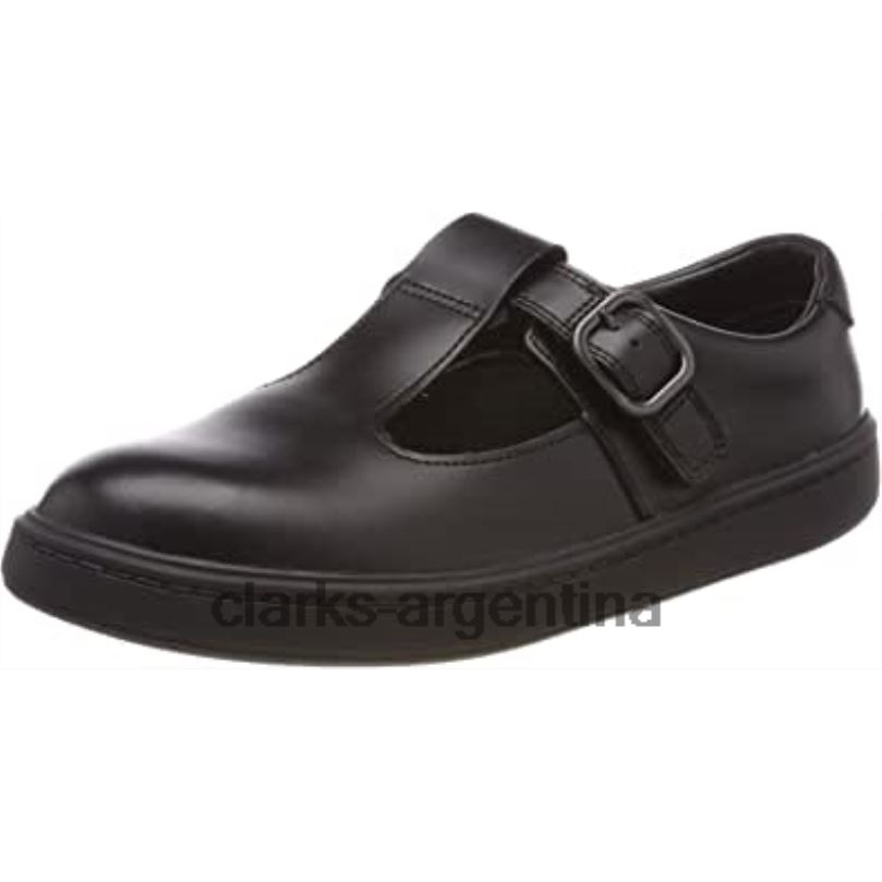 Clarks niños 2FZPZ498 Bailarinas clarks street soar k para niña negro cuero negro
