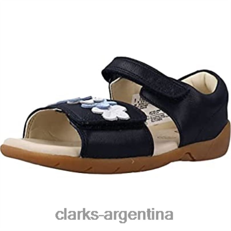 Clarks niños 2FZPZ2646 sandalias de niña zora finch t cerradas azul marino clarks Azul marino