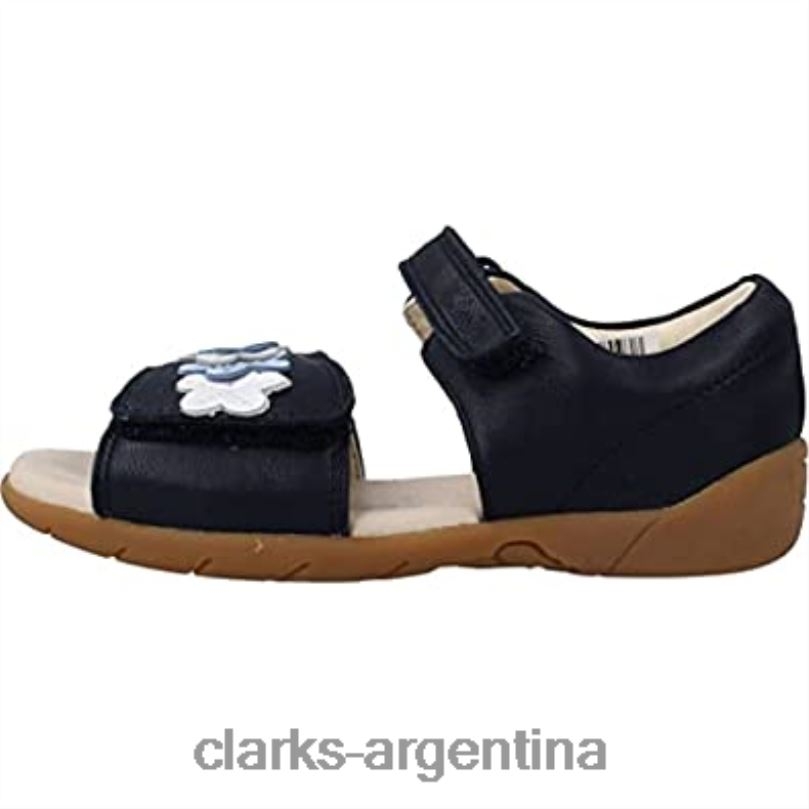 Clarks niños 2FZPZ2646 sandalias de niña zora finch t cerradas azul marino clarks Azul marino