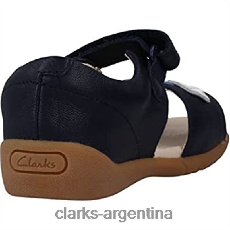 Clarks niños 2FZPZ2646 sandalias de niña zora finch t cerradas azul marino clarks Azul marino