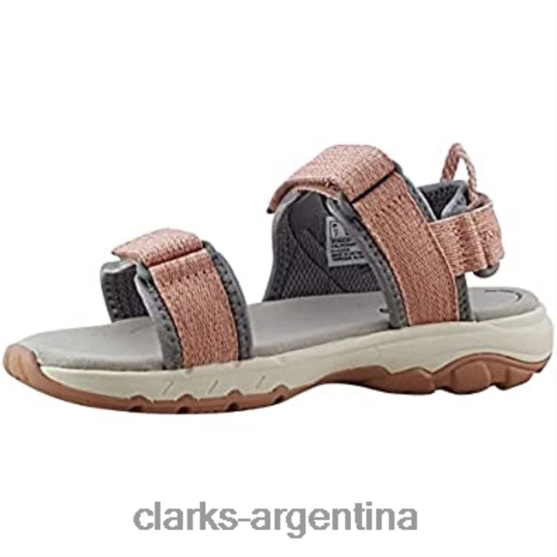 Clarks niños 2FZPZ453 sandalias expo sea rosa combi sintetico niña clarks