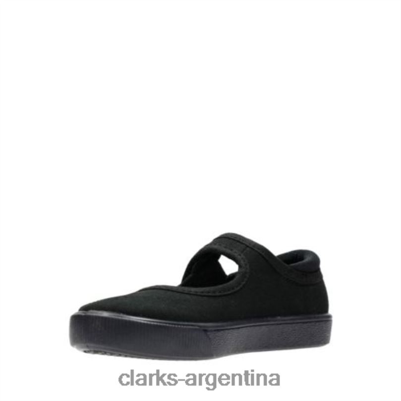 Clarks niños 2FZPZ4644 clarks black star hop 2 inf g fit negro
