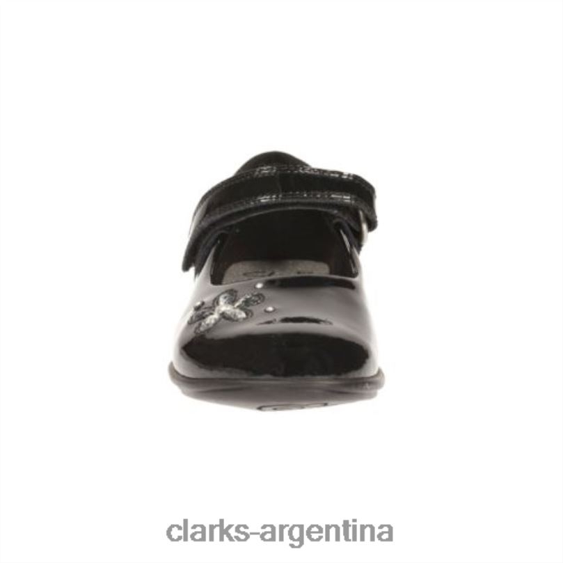 Clarks niños 2FZPZ4667 charol negro clarks trixi candy inf e fit charol negro
