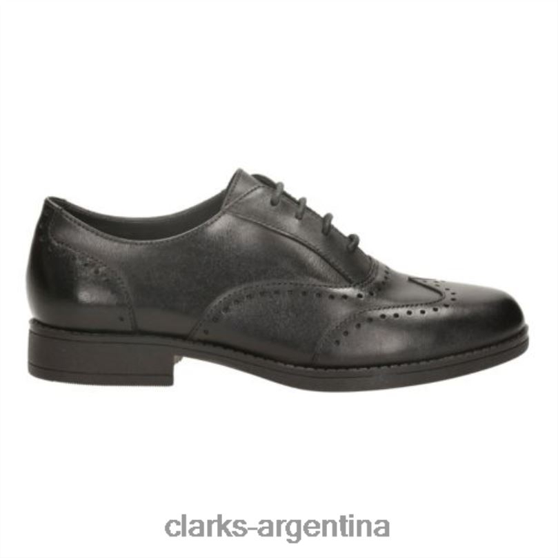 Clarks niños 2FZPZ4670 sami fizz jnr h fit clarks negros negro