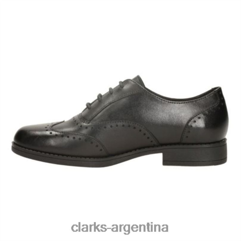 Clarks niños 2FZPZ4670 sami fizz jnr h fit clarks negros negro