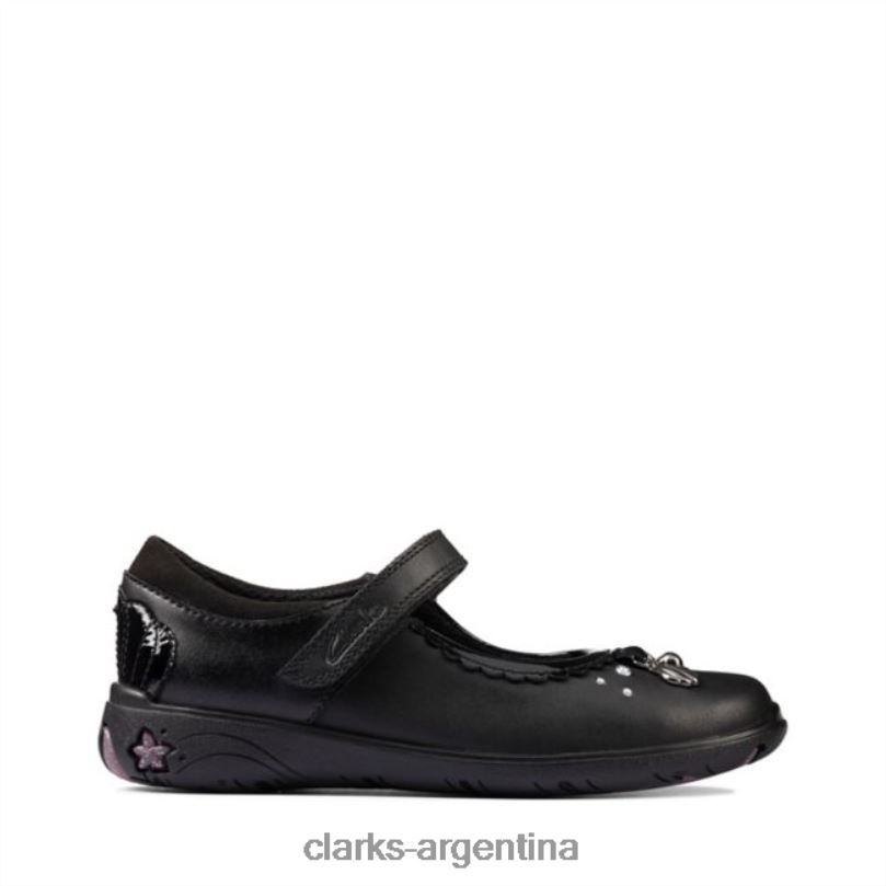 Clarks niños 2FZPZ5866 clarks sea shimmer niño cuero negro cuero negro cuero negro