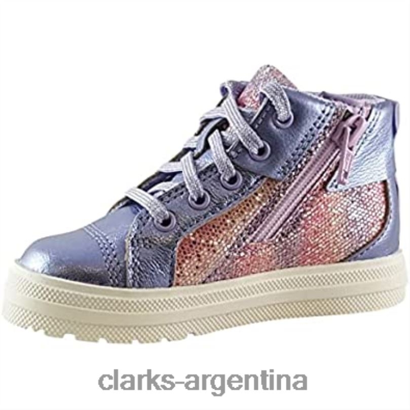 Clarks niños 2FZPZ979 botas clarks nova city niño lila