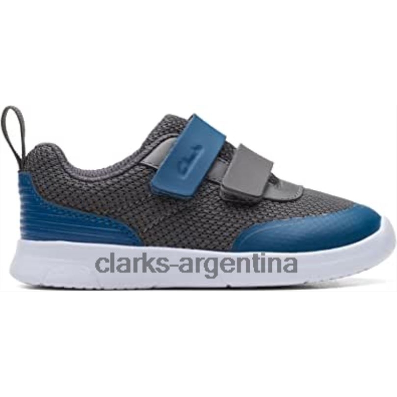 Clarks niños 2FZPZ616 Zapatillas clarks ath tone niño textil azul