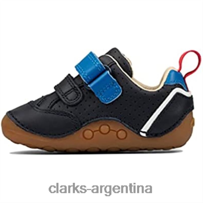 Clarks niños 2FZPZ2761 zapatos clarks ti ny sky de cuero para niños pequeños