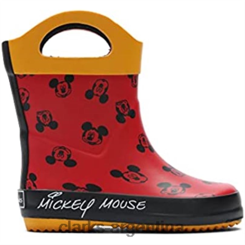 Clarks niños 2FZPZ1000 Botas de agua sintéticas para niños Clarks Tarri Mouse