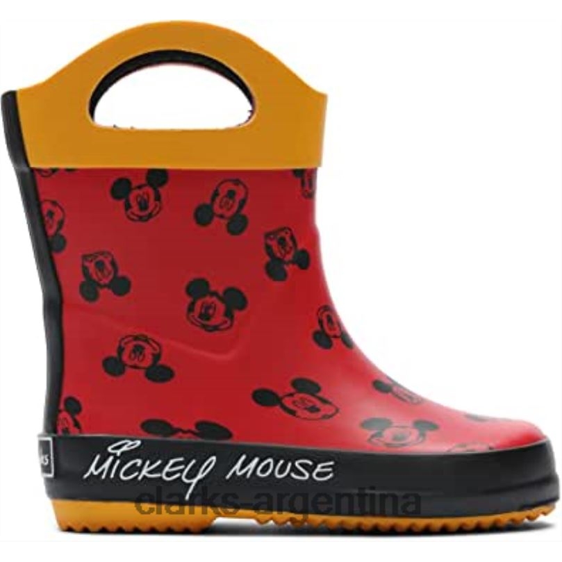 Clarks niños 2FZPZ1001 Botas de agua sintéticas para niños Clarks Fashion Tarri Mouse