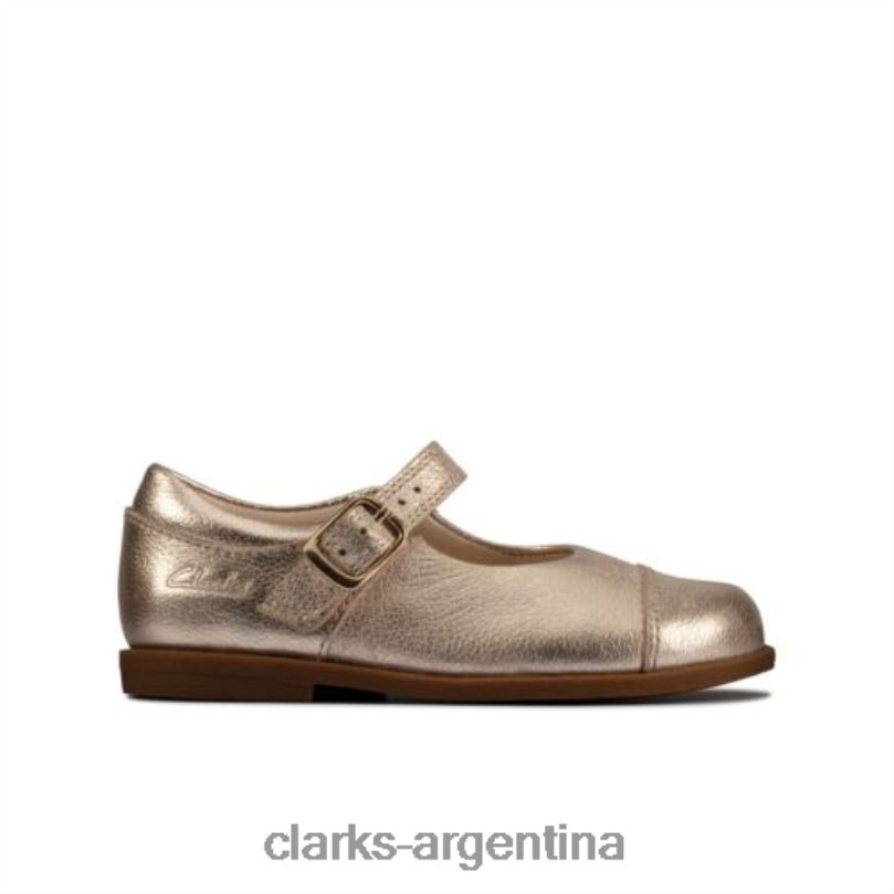 Clarks niños 2FZPZ4609 clarks gold draw sun fst g fit oro