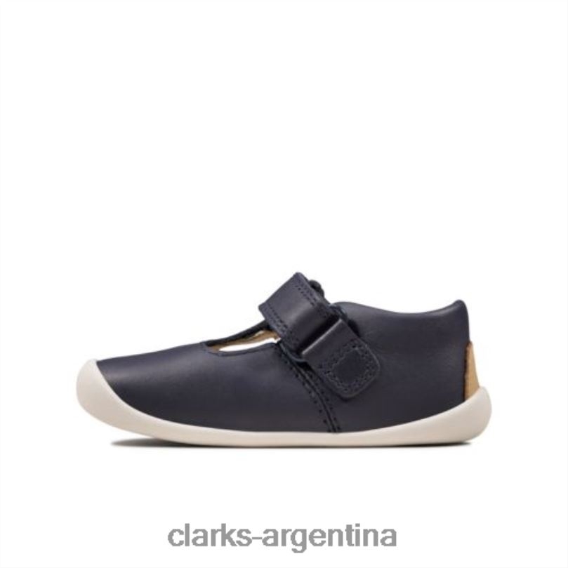 Clarks niños 2FZPZ4610 clarks roamer go fst g fit cuero azul marino cuero azul marino