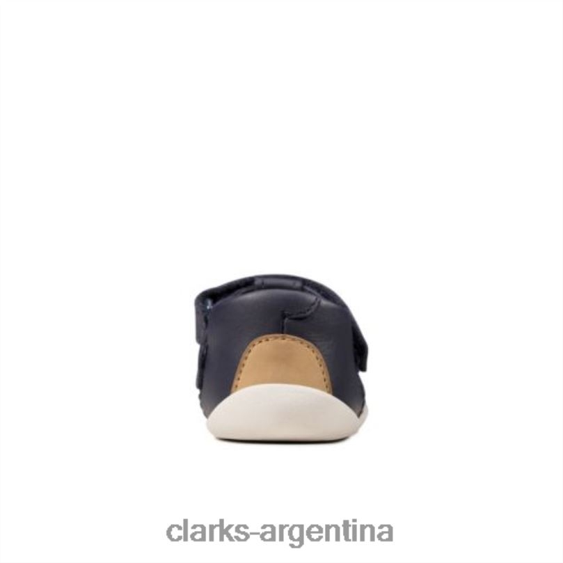 Clarks niños 2FZPZ4610 clarks roamer go fst g fit cuero azul marino cuero azul marino