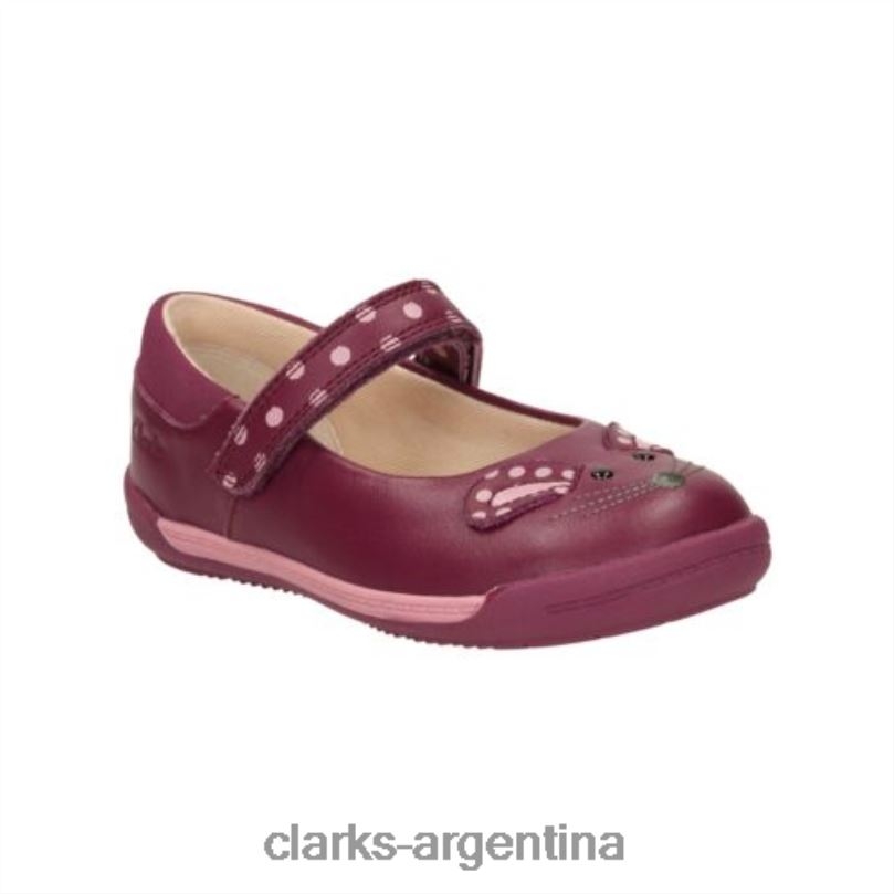 Clarks niños 2FZPZ4625 clarks iva pip morado fst f fit púrpura