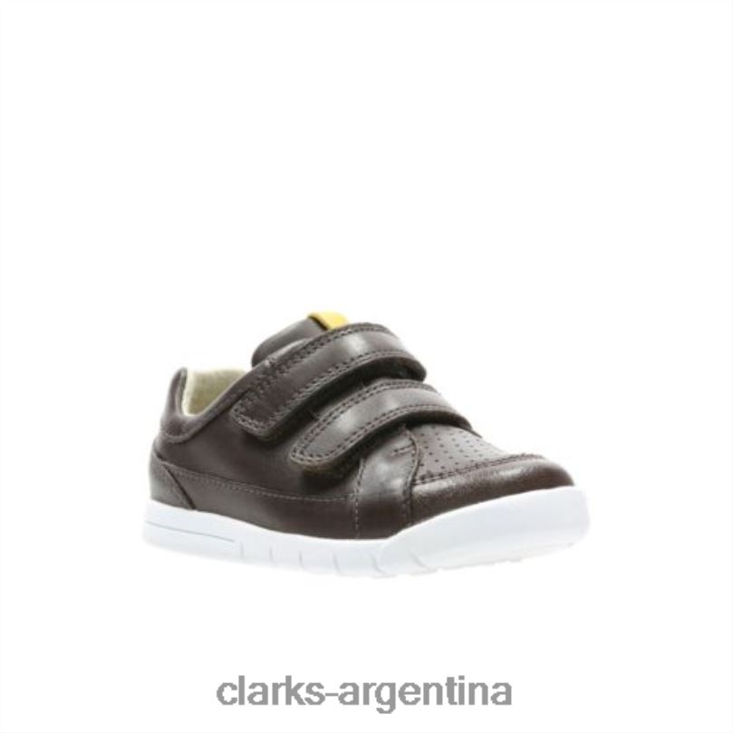 Clarks niños 2FZPZ4829 emery walk fst f fit clarks cuero marrón cuero marrón