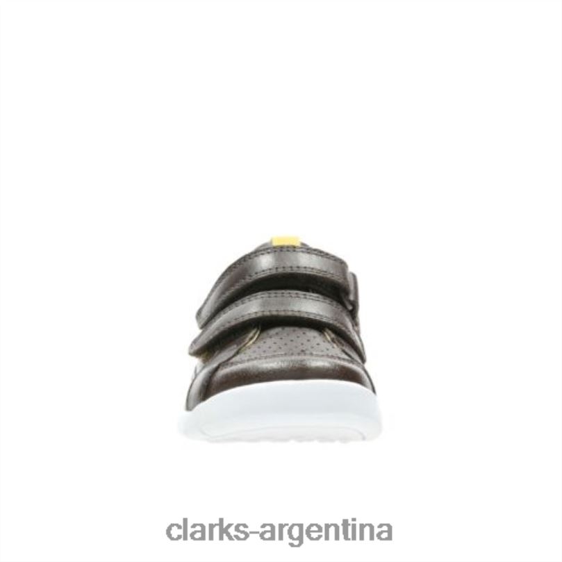 Clarks niños 2FZPZ4829 emery walk fst f fit clarks cuero marrón cuero marrón