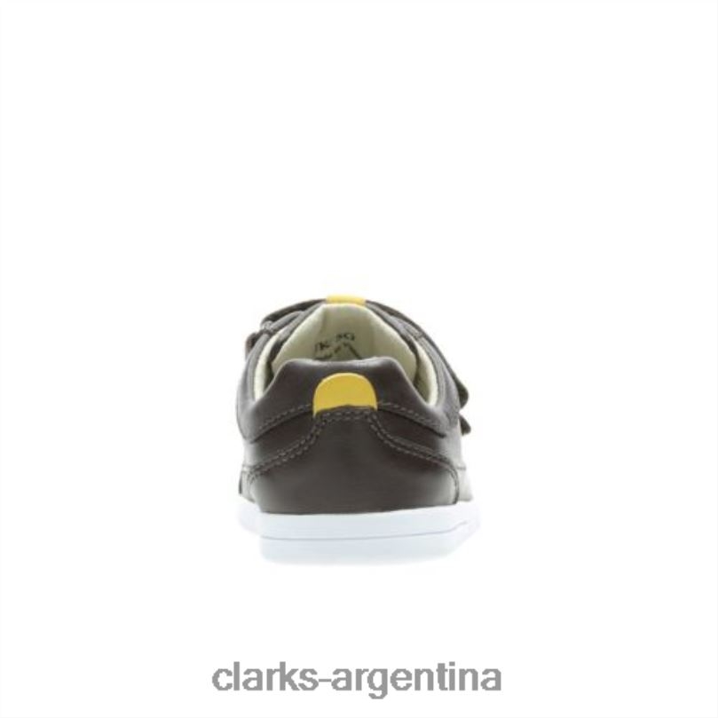 Clarks niños 2FZPZ4829 emery walk fst f fit clarks cuero marrón cuero marrón