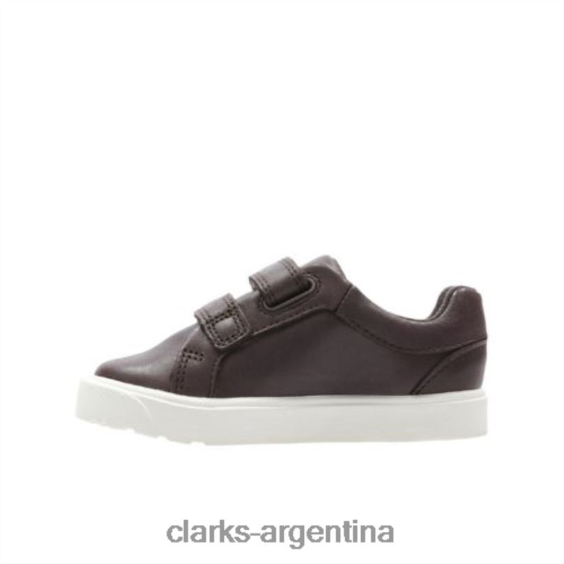 Clarks niños 2FZPZ4830 city ​​oasis lo fst f fit clarks de cuero marrón cuero marrón