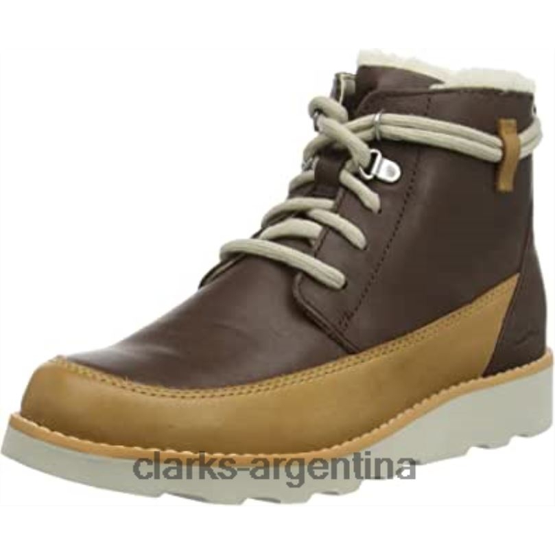 Clarks niños 2FZPZ1817 Botas chukka niño clarks color marrón Crown Warm K marrón