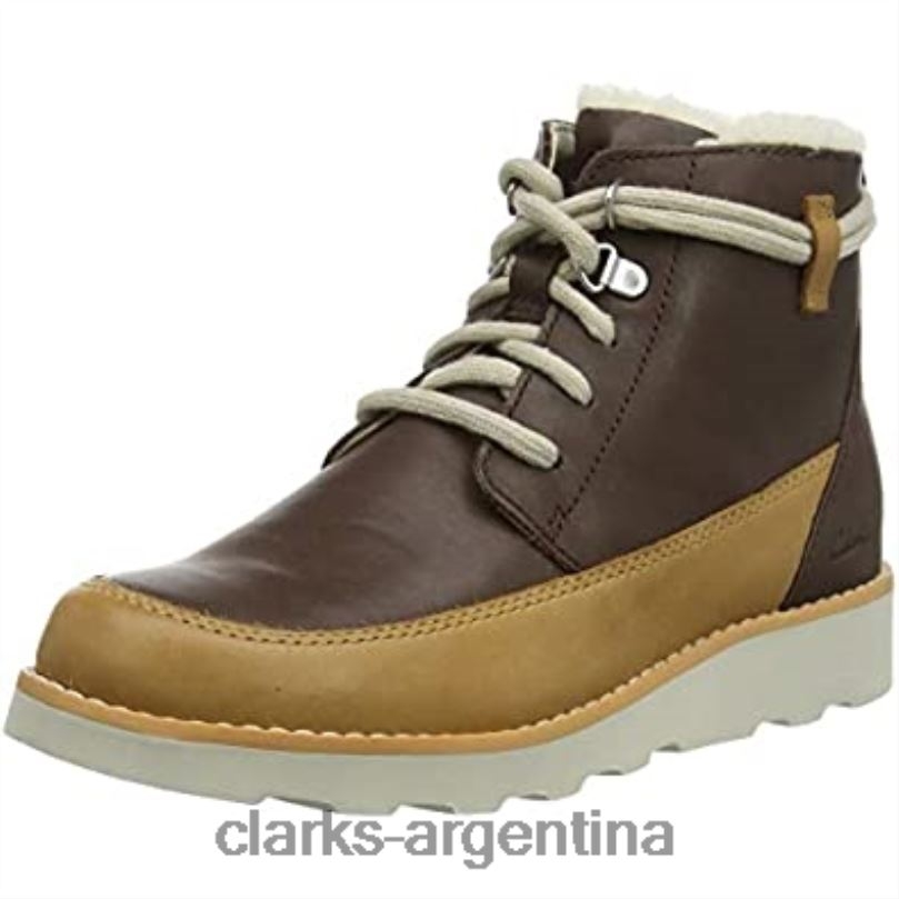 Clarks niños 2FZPZ1817 Botas chukka niño clarks color marrón Crown Warm K marrón
