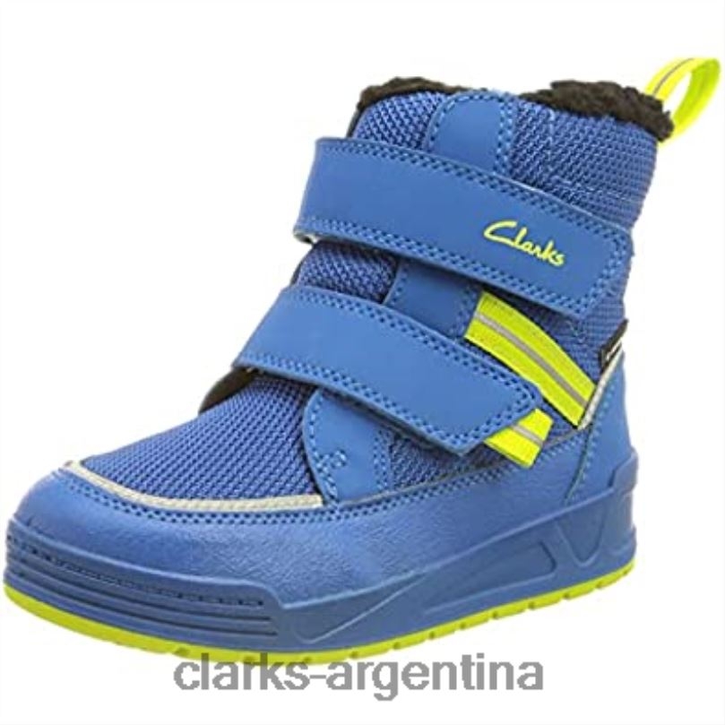 Clarks niños 2FZPZ2987 Bota de nieve jumper jump t para niño clarks azul azul