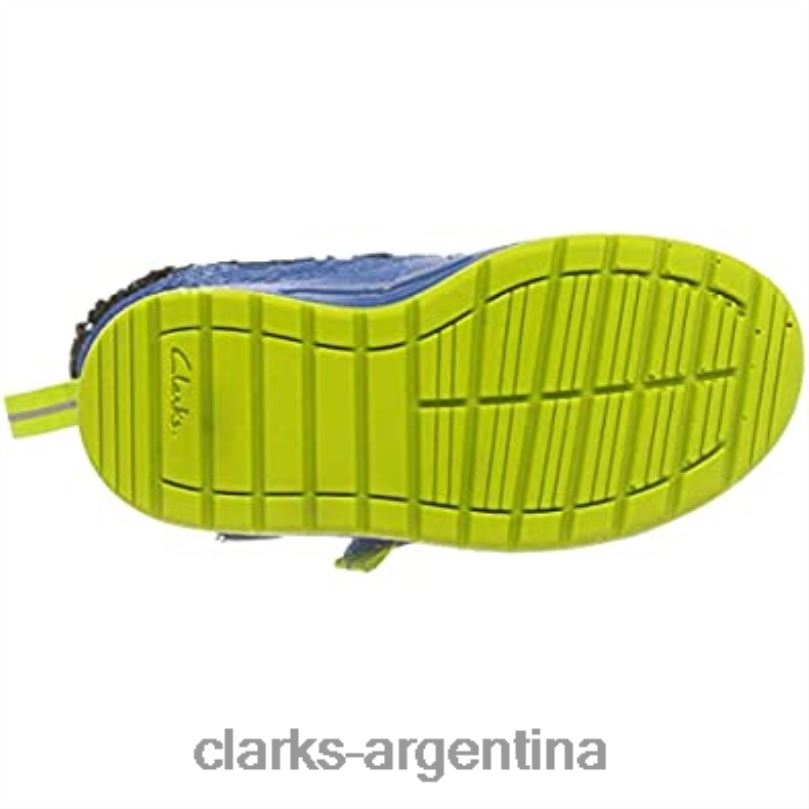 Clarks niños 2FZPZ2987 Bota de nieve jumper jump t para niño clarks azul azul