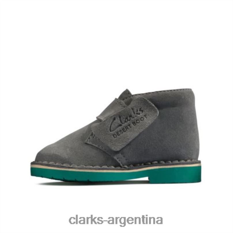 Clarks niños 2FZPZ4789 desert boot2 fst g fit clarks gris oscuro gris oscuro