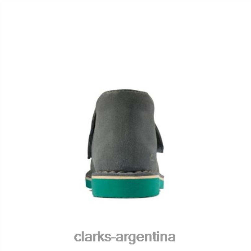 Clarks niños 2FZPZ4789 desert boot2 fst g fit clarks gris oscuro gris oscuro