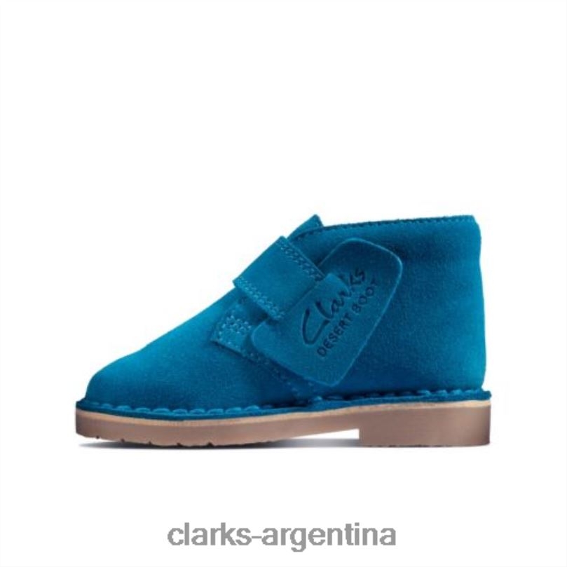 Clarks niños 2FZPZ4797 desert boot2 fst g fit clarks ante azul gamuza azul