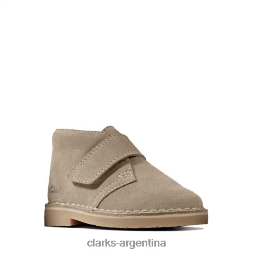 Clarks niños 2FZPZ5783 bota desierto 2 niño ante arena clarks ante arena gamuza arena
