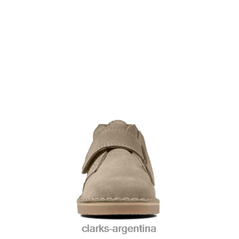 Clarks niños 2FZPZ5783 bota desierto 2 niño ante arena clarks ante arena gamuza arena