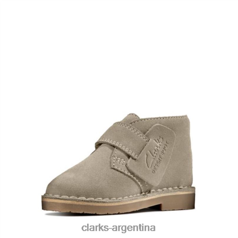 Clarks niños 2FZPZ5783 bota desierto 2 niño ante arena clarks ante arena gamuza arena