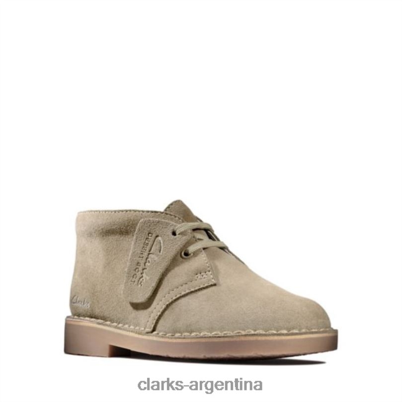 Clarks niños 2FZPZ5796 bota safari 2 niño ante arena clarks ante arena gamuza arena