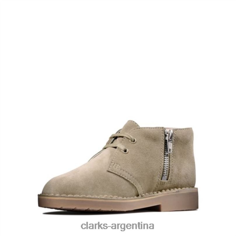 Clarks niños 2FZPZ5796 bota safari 2 niño ante arena clarks ante arena gamuza arena