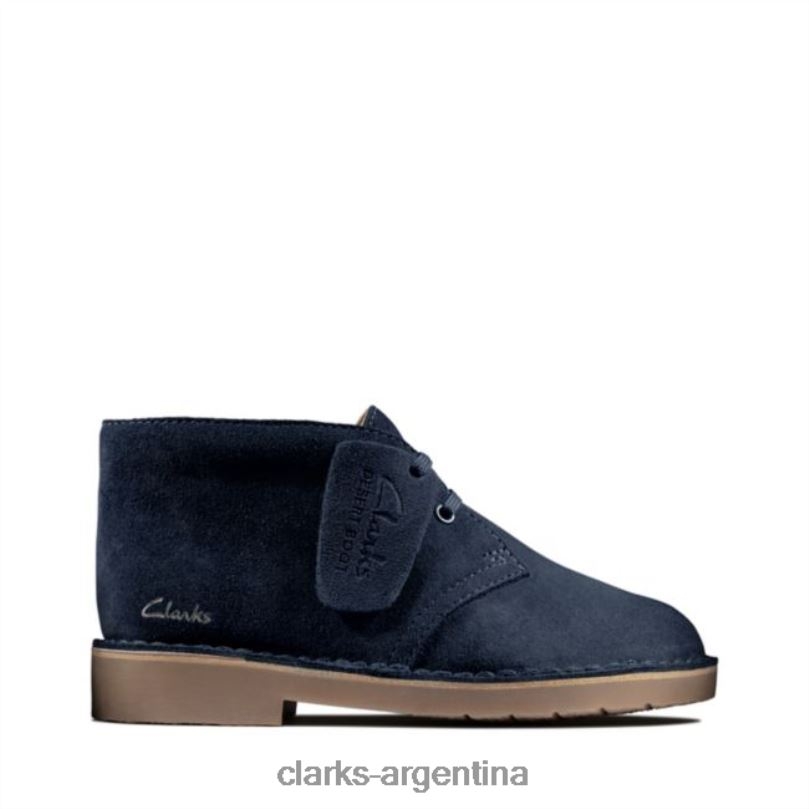 Clarks niños 2FZPZ5797 bota desert 2 niño ante marino clarks ante marino gamuza azul marino