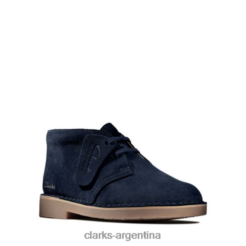 Clarks niños 2FZPZ5797 bota desert 2 niño ante marino clarks ante marino gamuza azul marino
