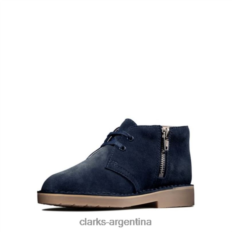 Clarks niños 2FZPZ5797 bota desert 2 niño ante marino clarks ante marino gamuza azul marino