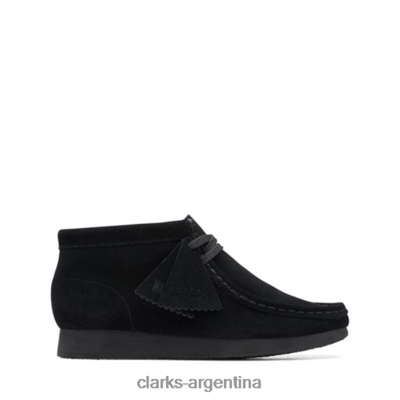 Clarks niños 2FZPZ5927 bota wallabee ante negro antiguo clarks ante negro ante negro