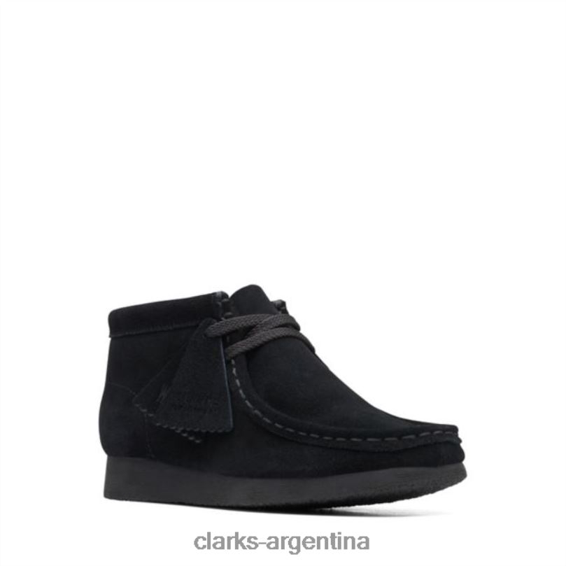 Clarks niños 2FZPZ5927 bota wallabee ante negro antiguo clarks ante negro ante negro