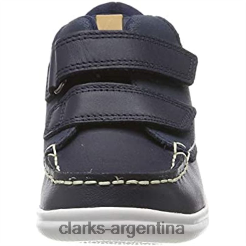 Clarks niños 2FZPZ1908 Zapatillas altas niño cloud air k piel azul marino piel marino niño clarks cuero azul marino cuero azul marino