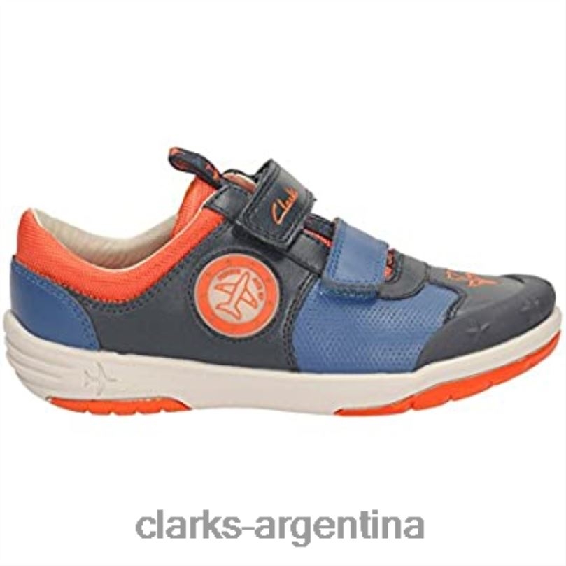 Clarks niños 2FZPZ2616 Clarks Jetsky Buzz Boys - Zapatillas informales para bebé