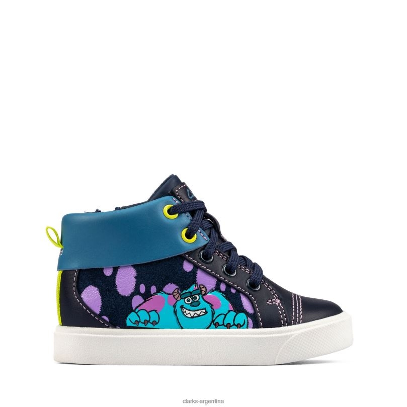 Clarks niños 2FZPZ3848 clarks city scare t cuero azul marino cuero azul marino