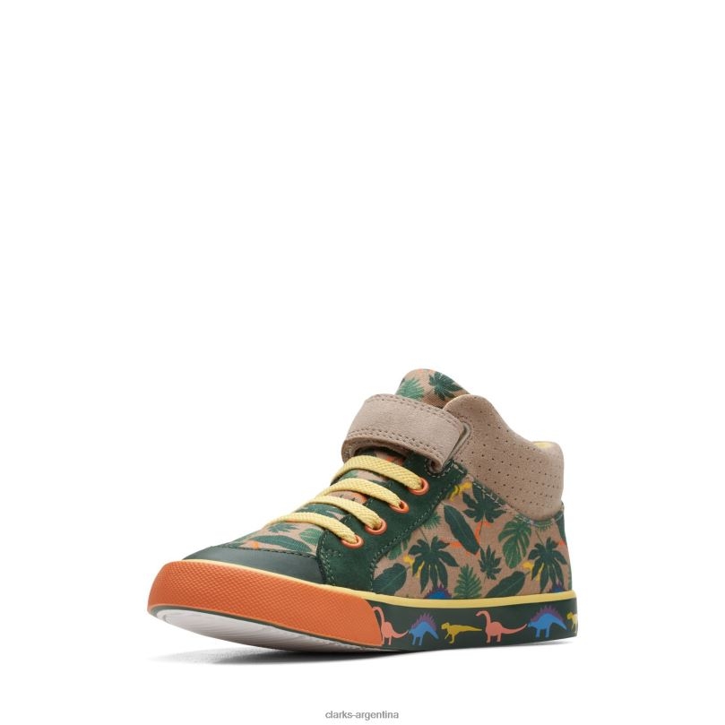 Clarks niños 2FZPZ3856 interés caqui clarks foxing hop k interés caqui