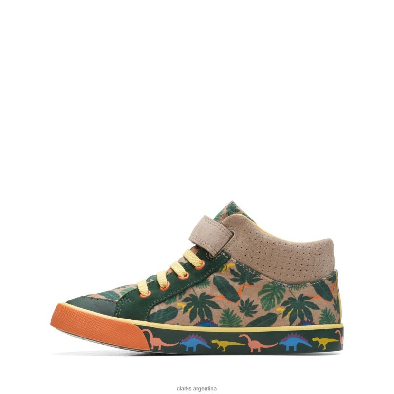 Clarks niños 2FZPZ3856 interés caqui clarks foxing hop k interés caqui