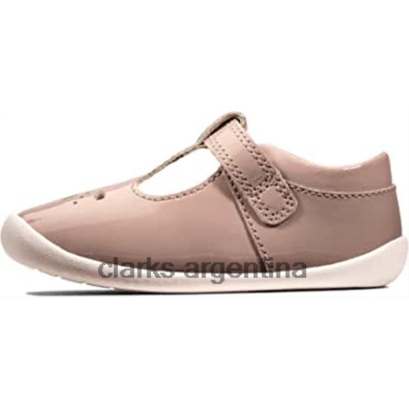 Clarks niños 2FZPZ1017 Clarks Pink (pink pat pink pat) zapatillas bajas unisex para niños roamer star t