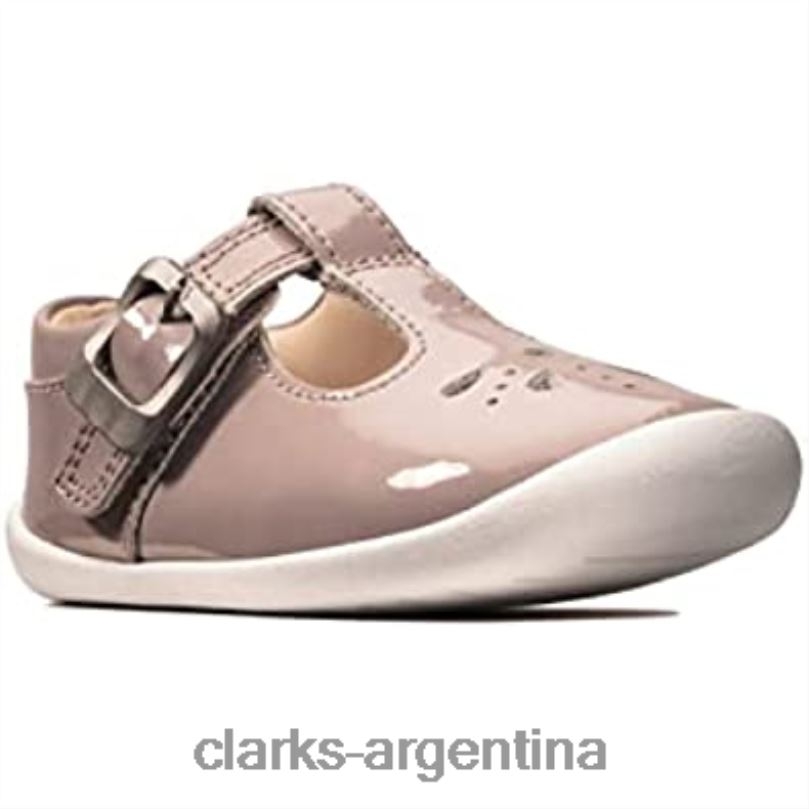 Clarks niños 2FZPZ1017 Clarks Pink (pink pat pink pat) zapatillas bajas unisex para niños roamer star t