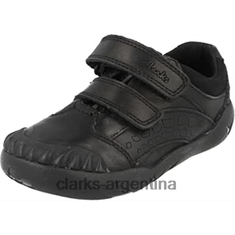Clarks niños 2FZPZ1319 zapatos niño negro raptoboy inf apropiado-h clarks